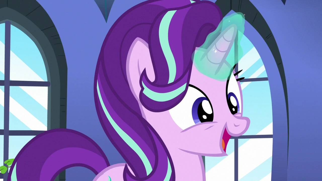Image - Starlight Glimmer "great idea, Spike!" S6E21.png | My Little